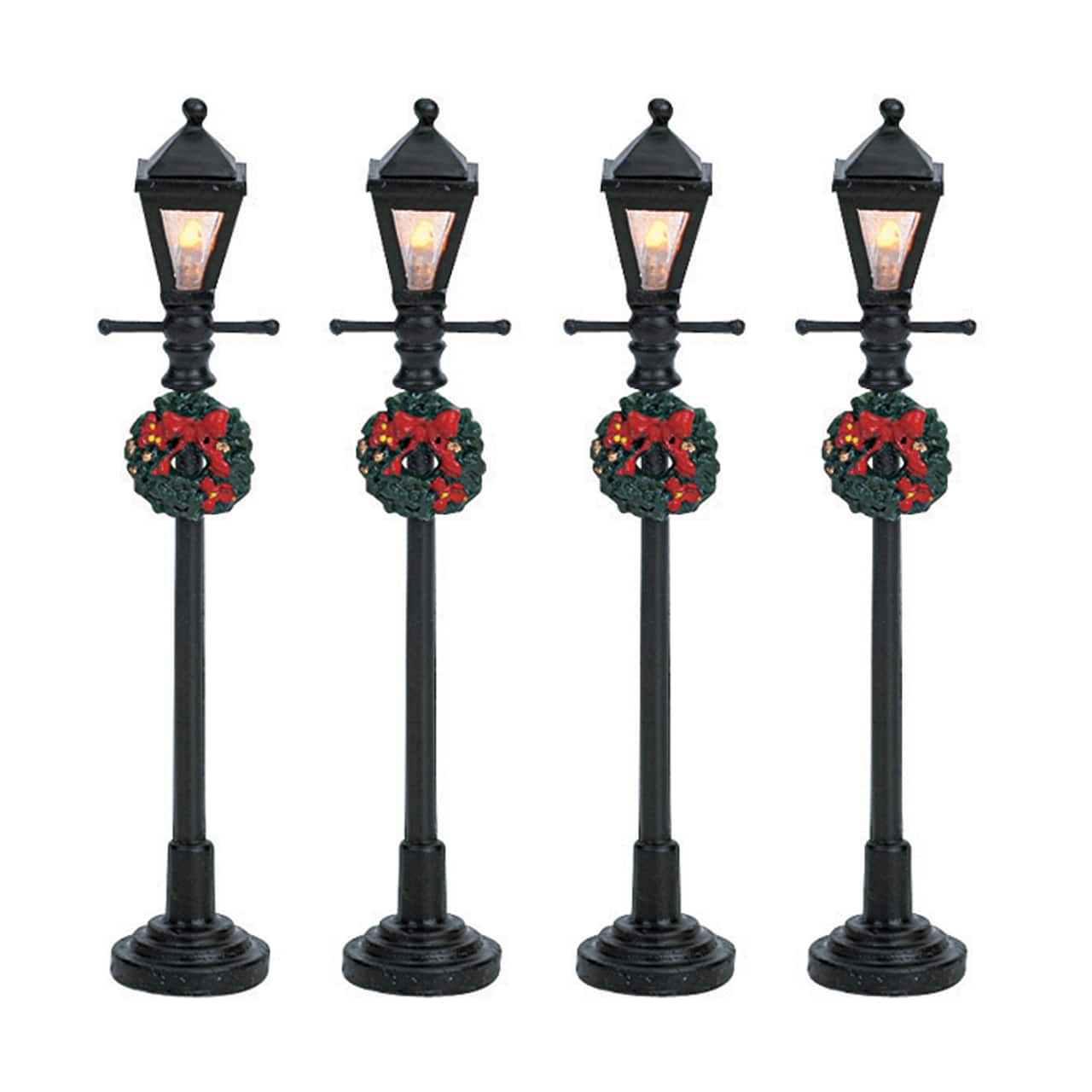 Lemax® Gas Lantern Street Lamps, 4ct.